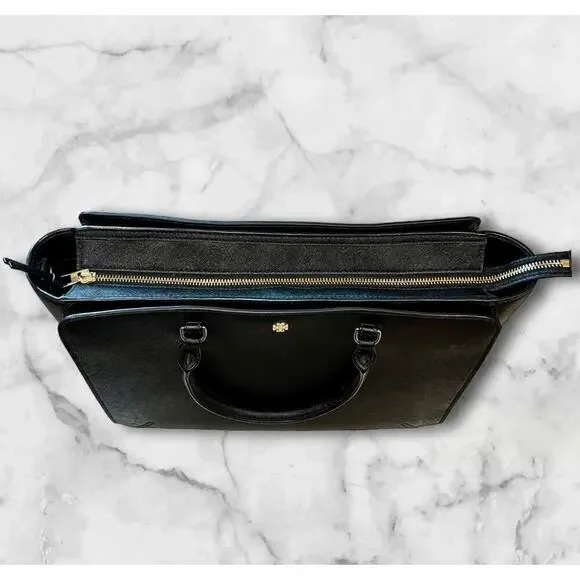 Tory Burch Saffiano Leather Emerson Medium Zip Tote Bag - Picture 3 of 14